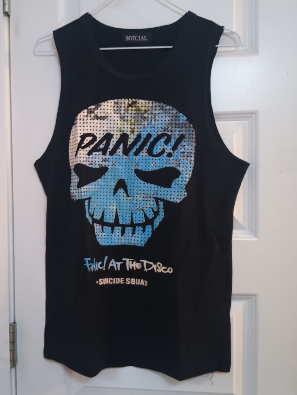 Women’s Black 'Panic! At The Disco' Muscle Tee